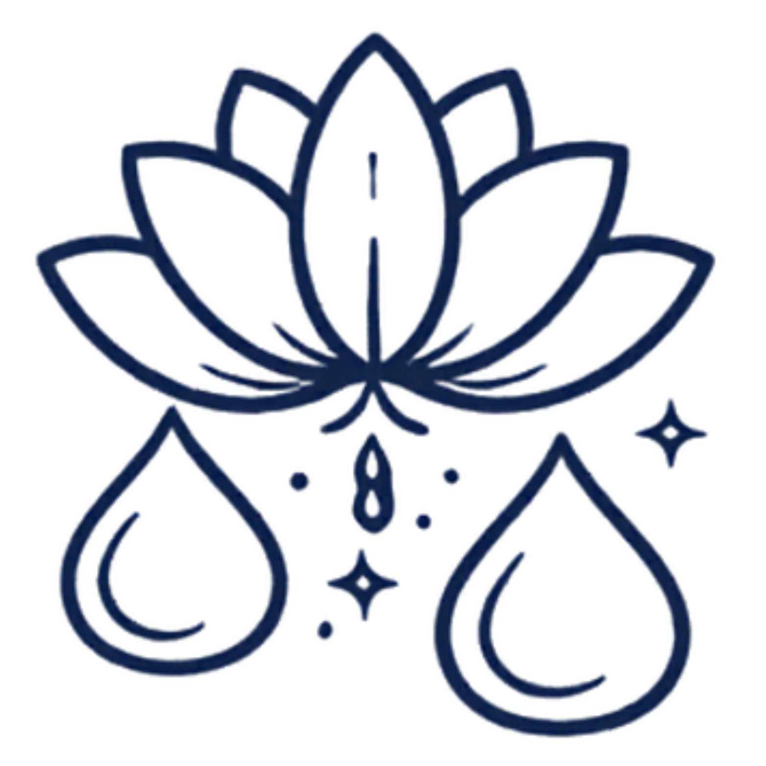 Ayurvedic Kapha Dosha Icon (Water Earth Body Type)